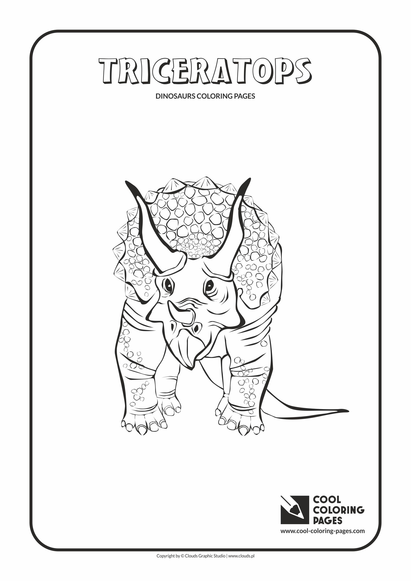 Cool Coloring Pages Dinosaurs coloring pages - Cool Coloring Pages