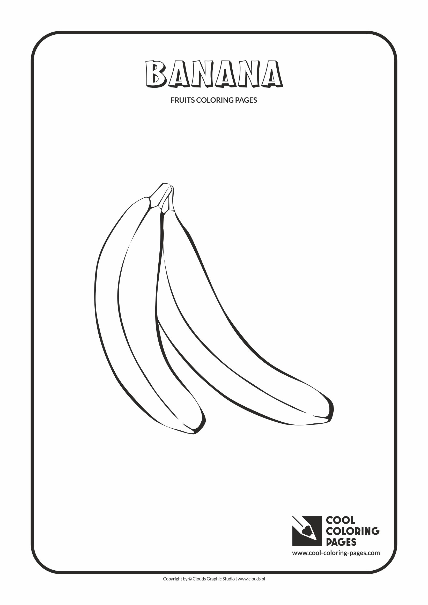 Cool Coloring Pages Fruits coloring pages - Cool Coloring Pages | Free