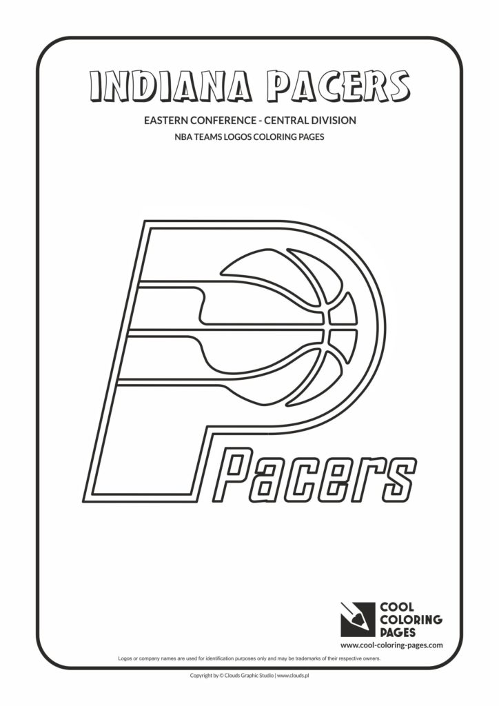 Cool Coloring Pages Indiana Pacers - NBA basketball teams ...