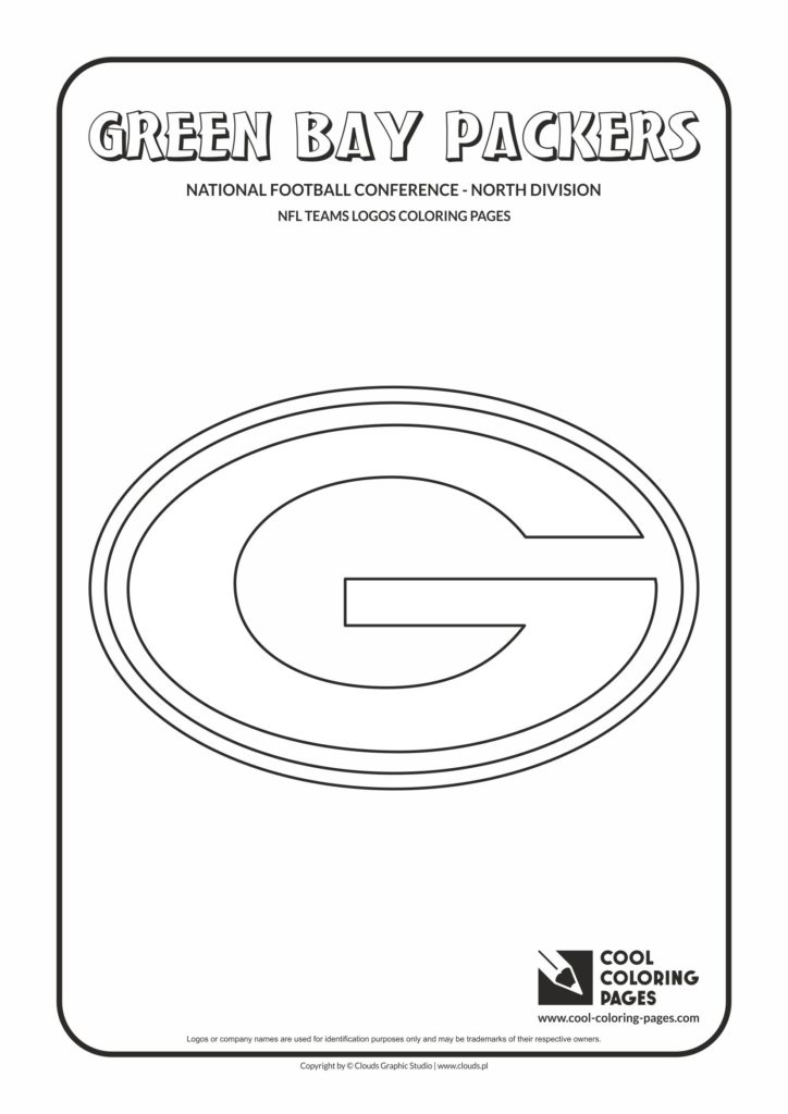 Cool Coloring Pages Green Bay Packers - NFL American football teams