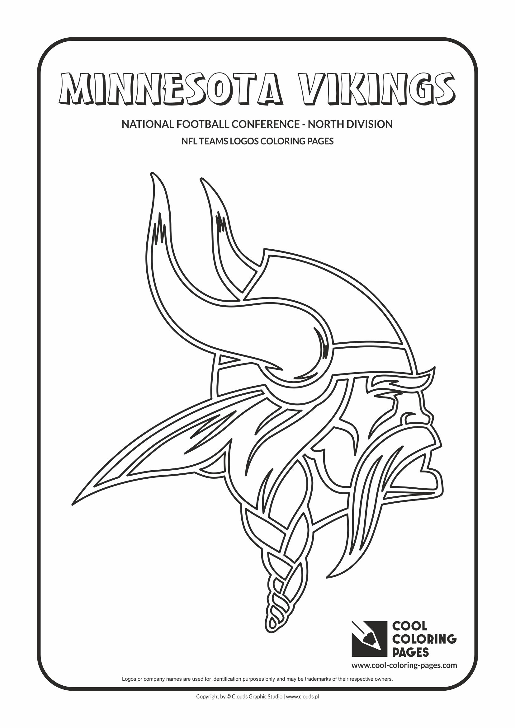 Nfl Teams Logos Coloring Pages Cool American Football Clubs National