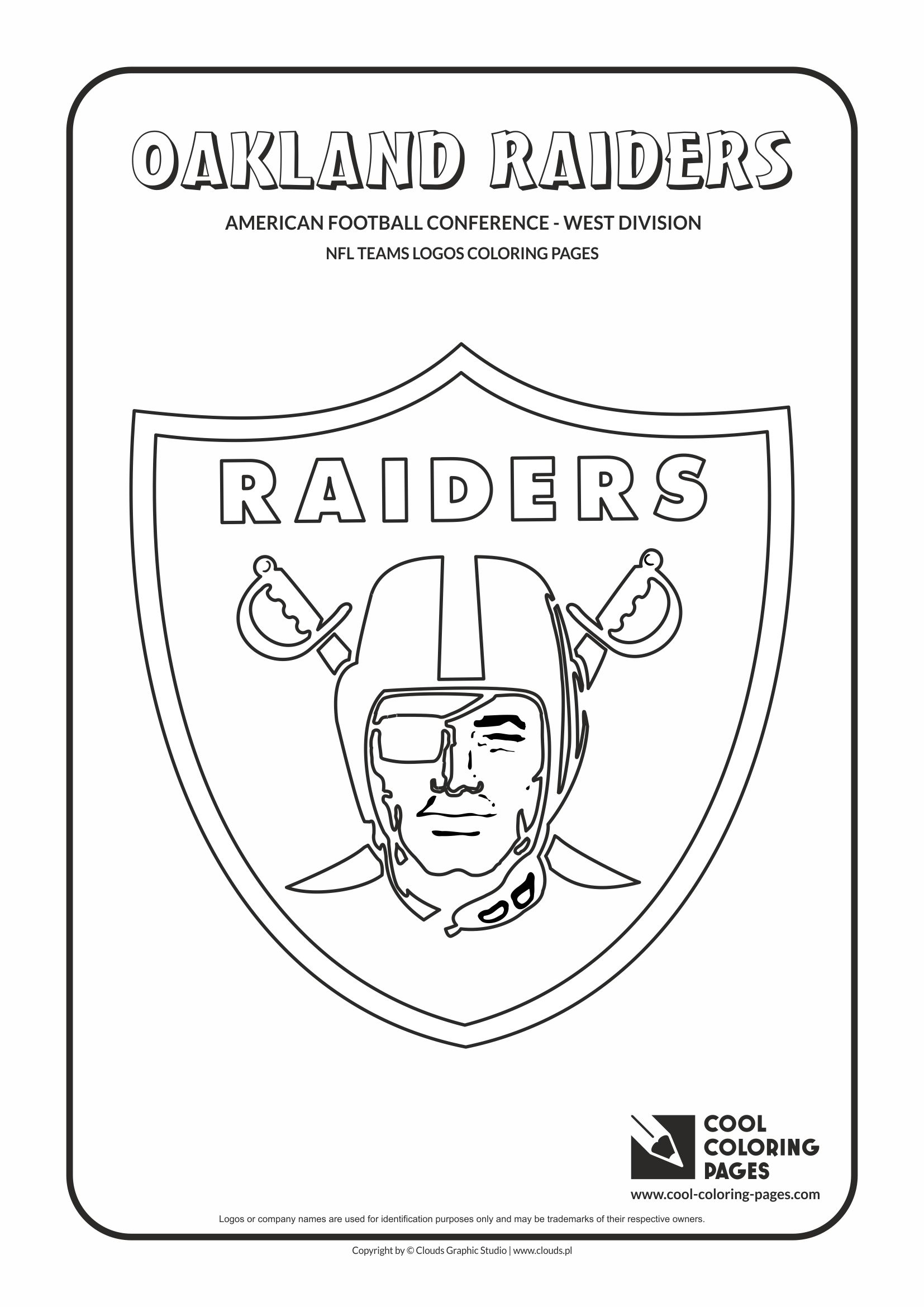 raiders coloring pages - photo #8