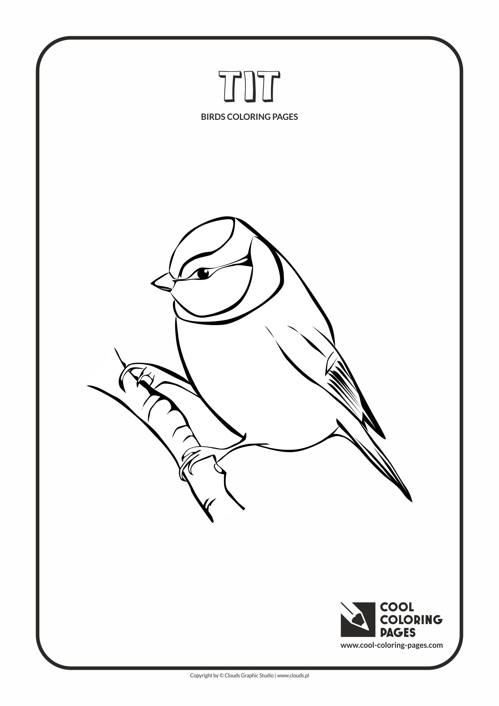 Cool Coloring Pages - Animals / Stork / Coloring page with stork