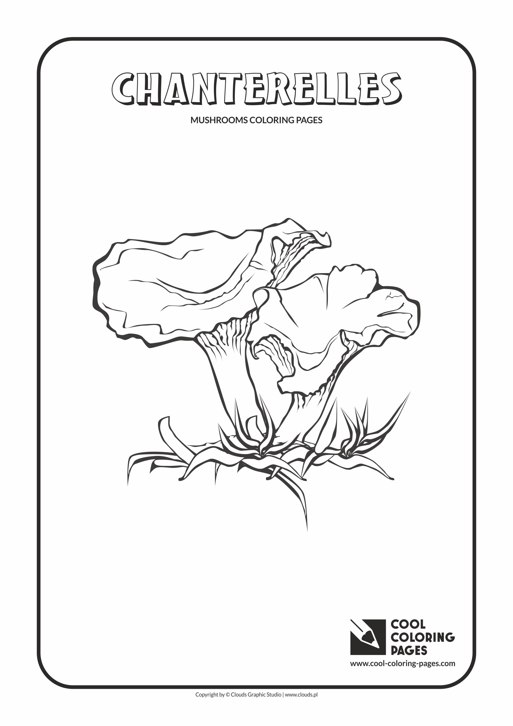 Cool Coloring Pages Mushrooms coloring pages - Cool Coloring Pages