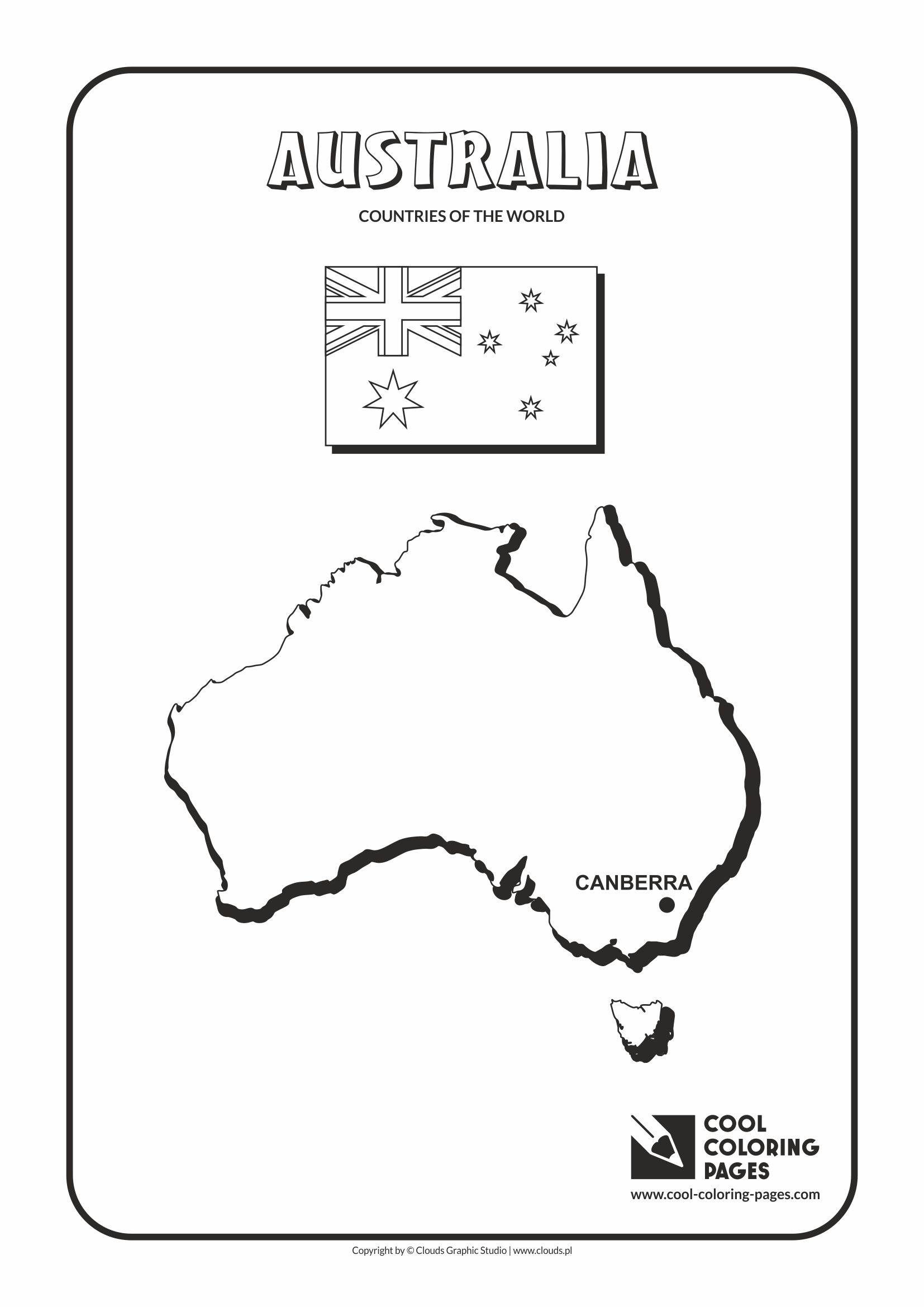 Cool Coloring Pages - Countries of the world / Australia