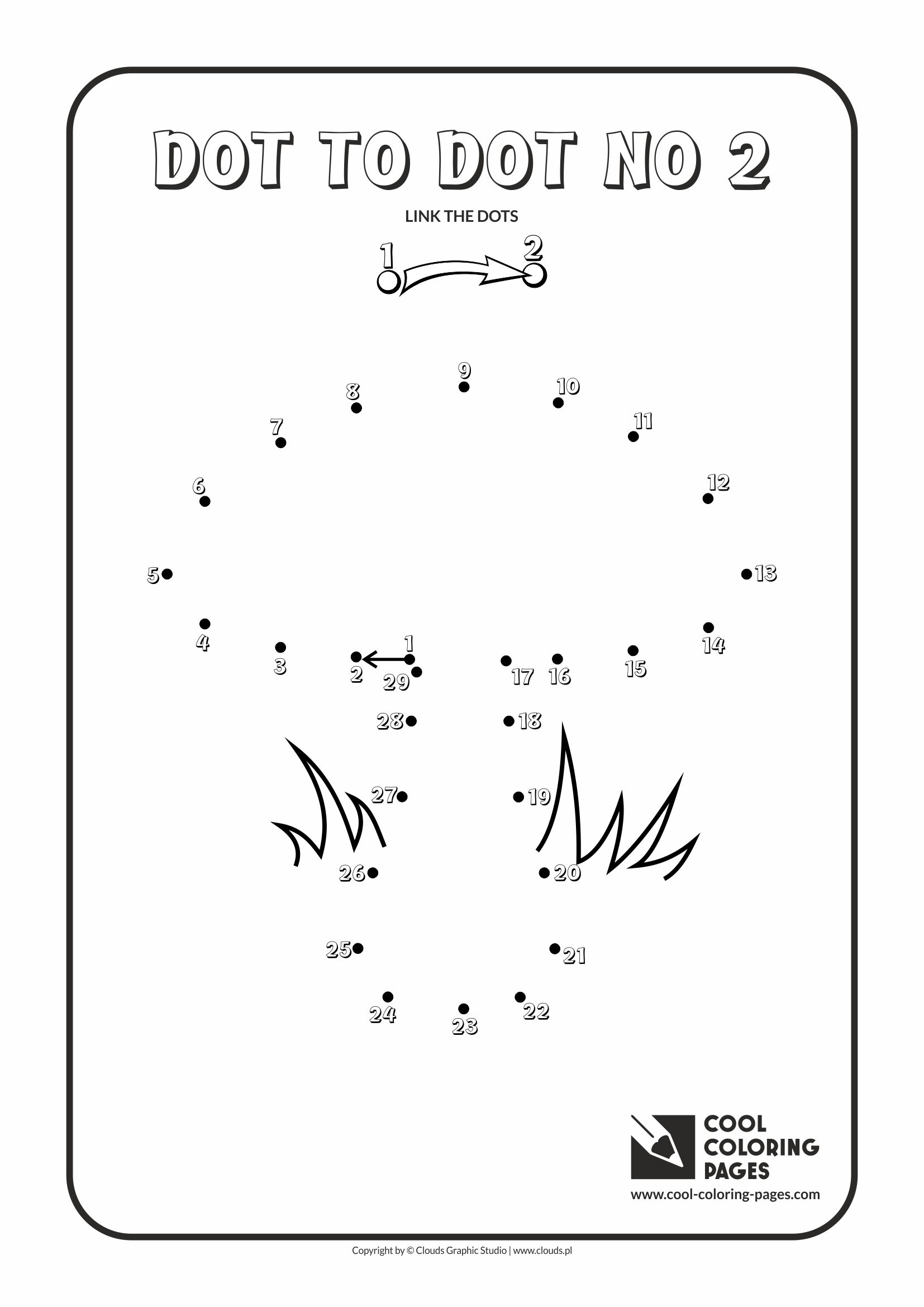 Cool Coloring Pages - Dot to dot / Dot to dot no 2
