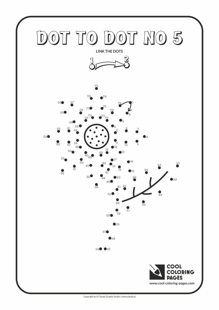 Cool Coloring Pages Dot to dot no 5 - Cool Coloring Pages | Free ...