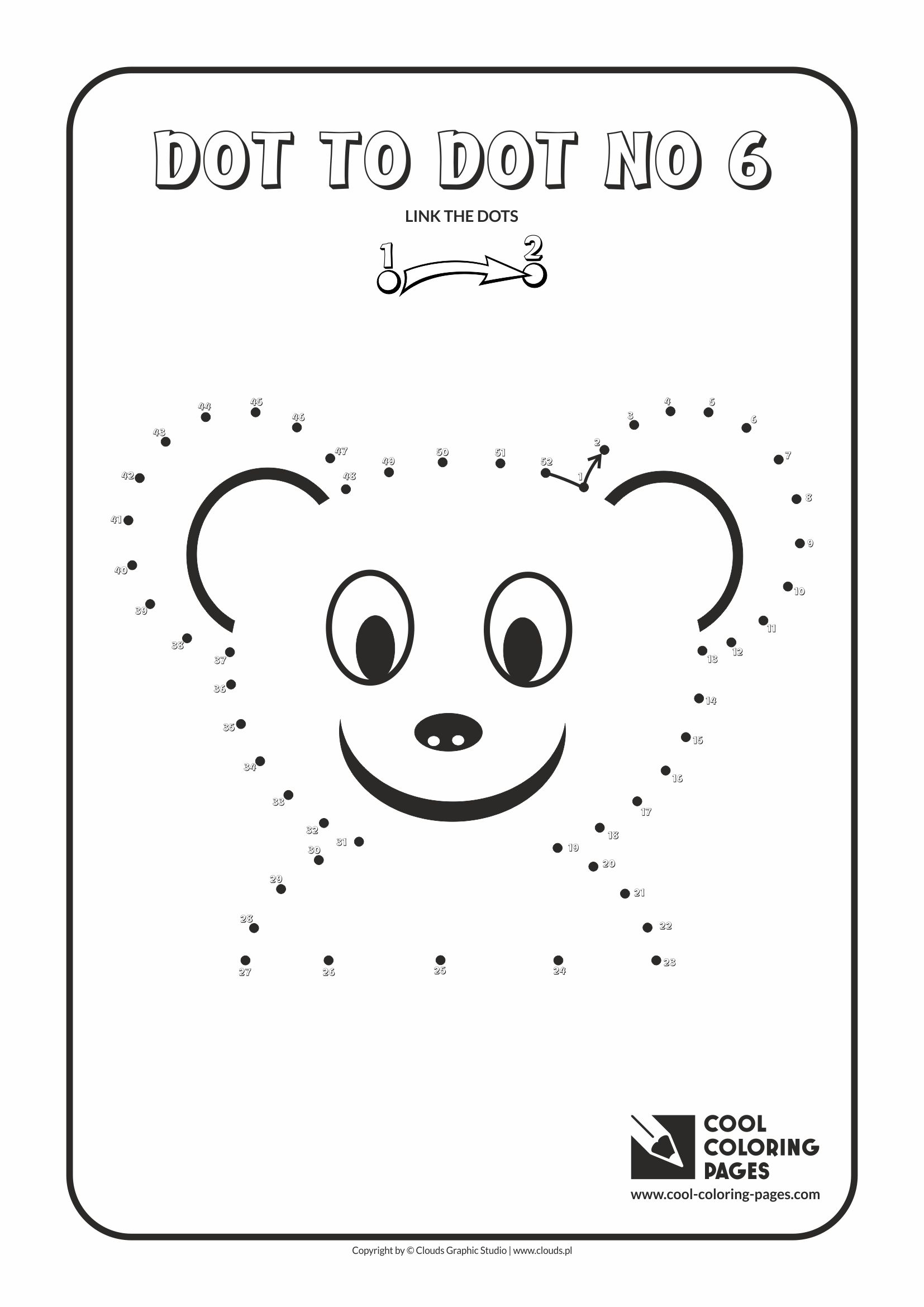 Cool Coloring Pages - Dot to dot / Dot to dot no 6