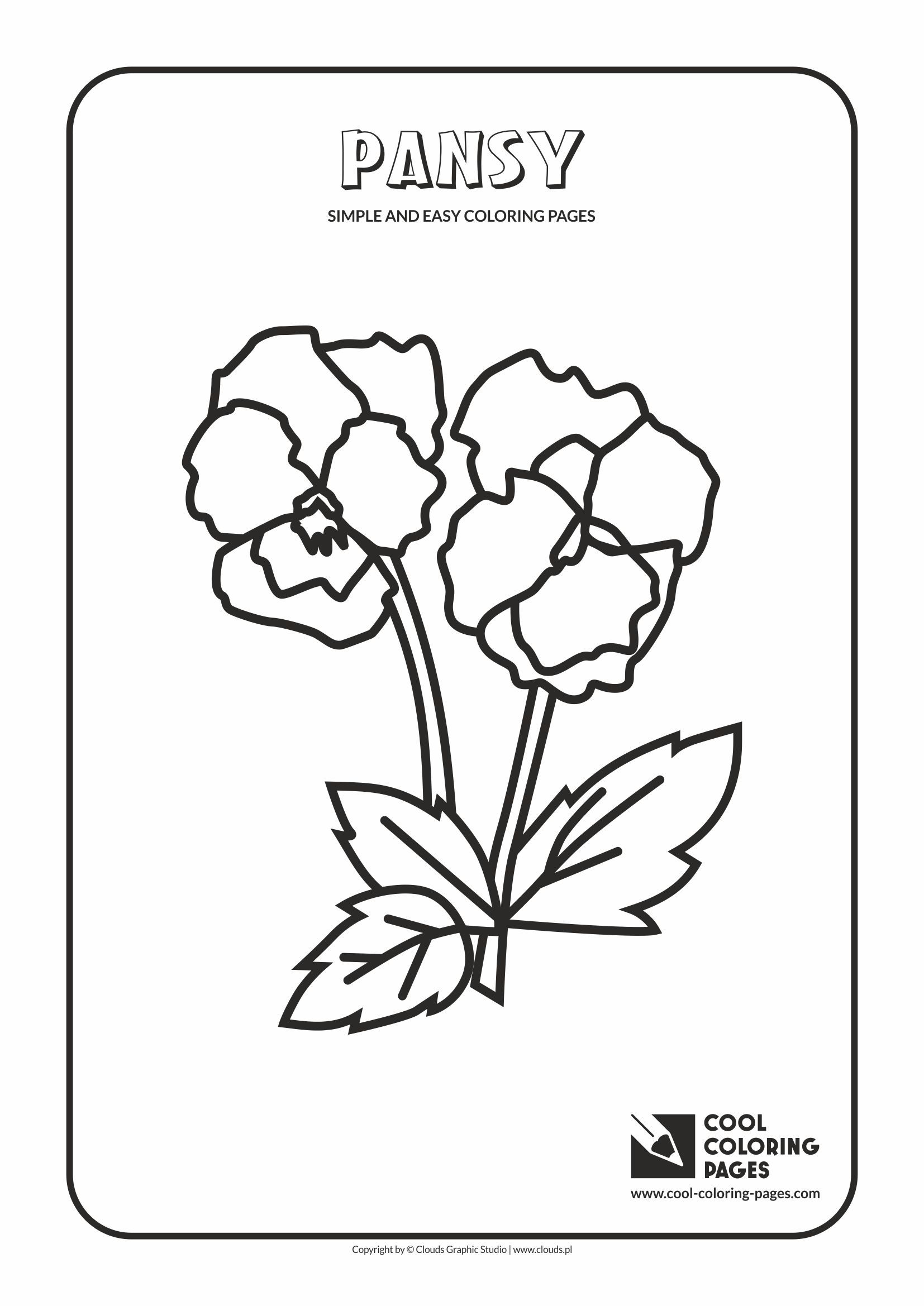 Cool Coloring Pages Simple and easy coloring pages - Cool