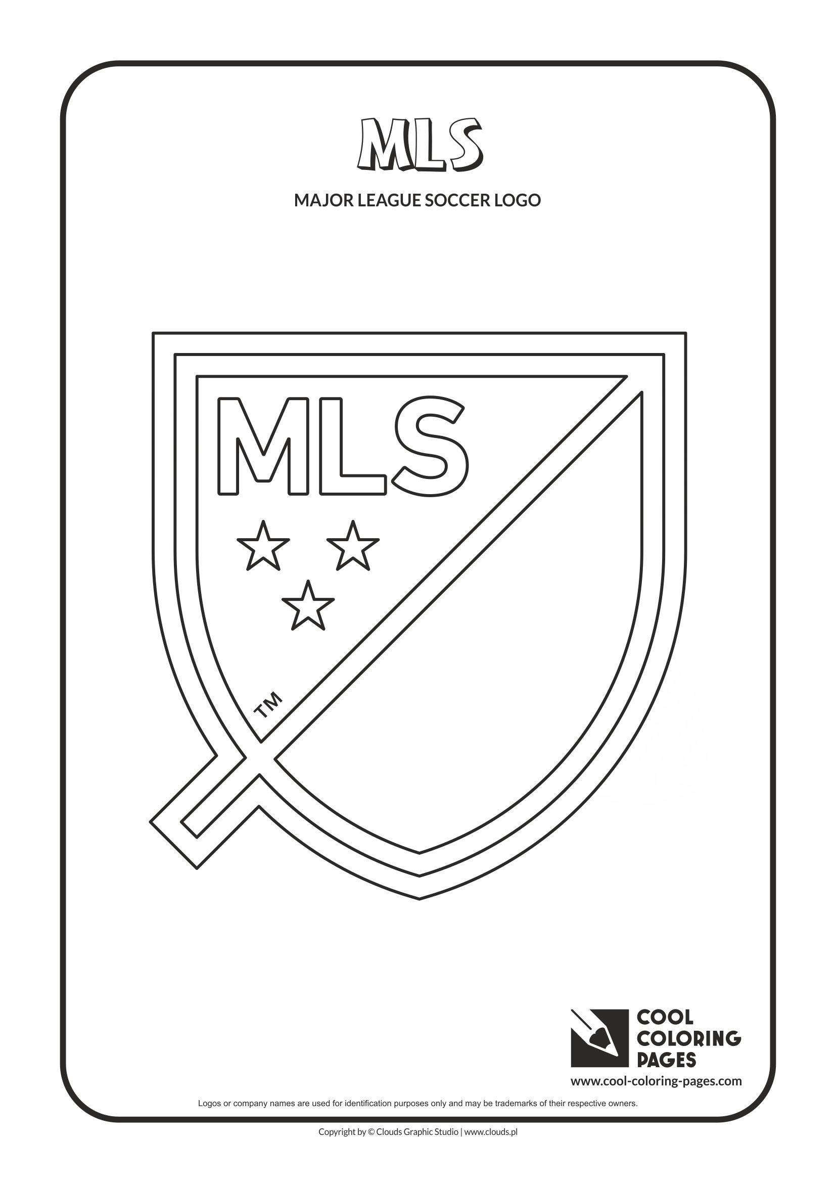 MLS logo coloring pages - Cool Coloring Pages