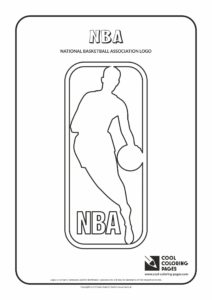 Cool Coloring Pages NBA logo coloring pages - Cool Coloring Pages ...