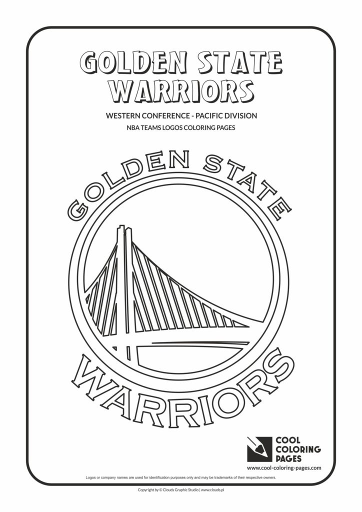 Download Cool Coloring Pages Golden State Warriors - NBA basketball teams logos coloring pages - Cool ...