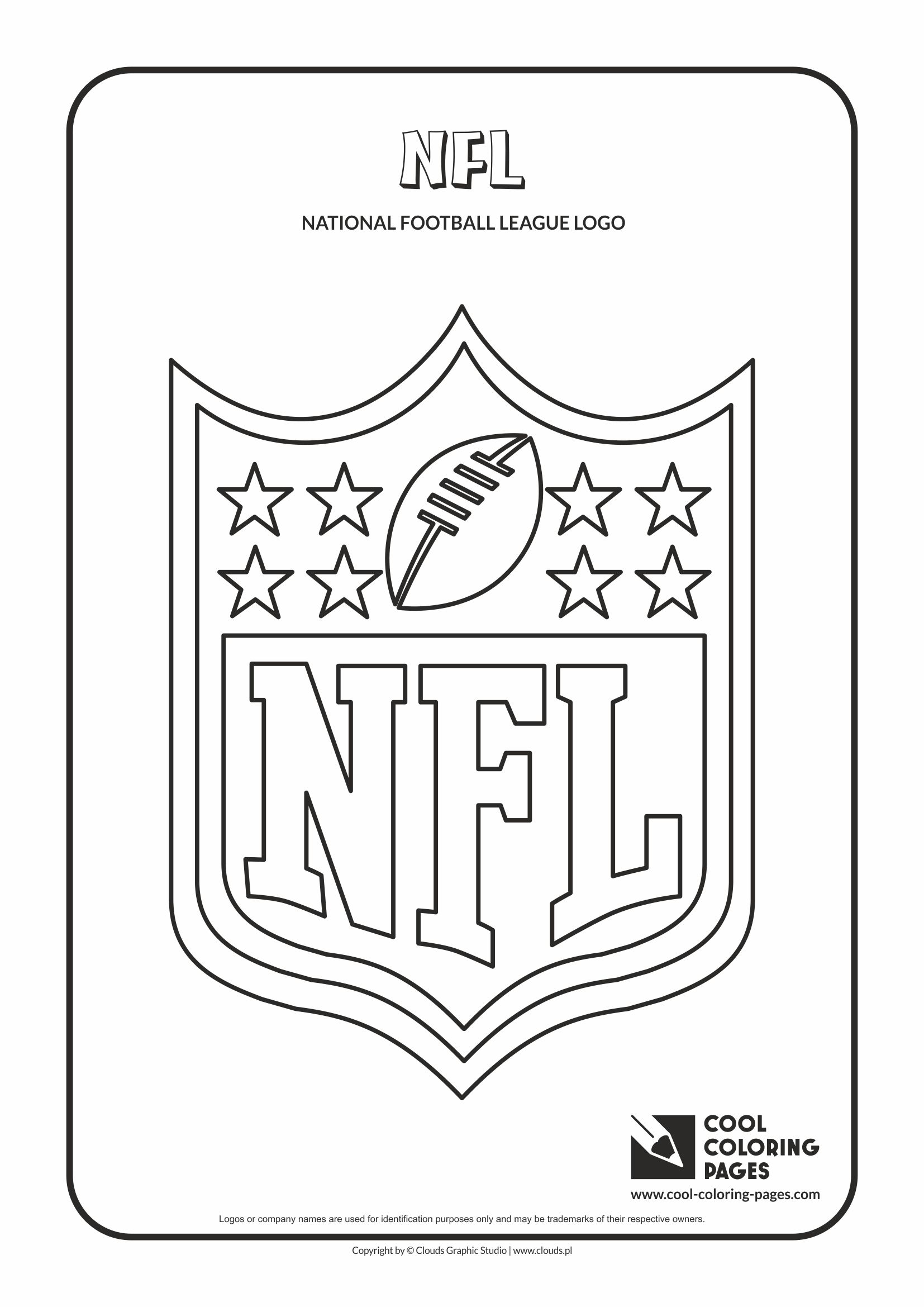 Cool Coloring Pages NFL teams logos coloring pages - Cool Coloring