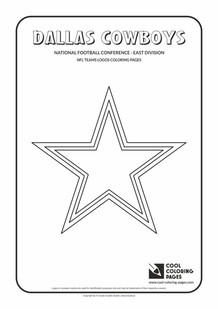 Dallas Cowboys Coloring Pages 6