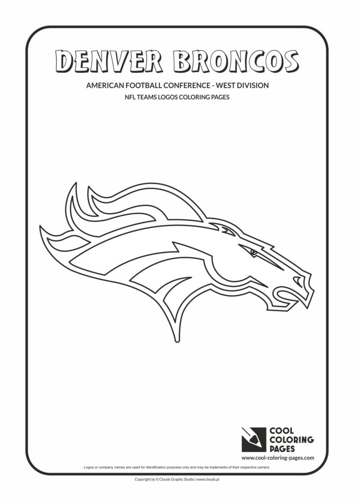 Download Cool Coloring Pages Denver Broncos - NFL American football ...