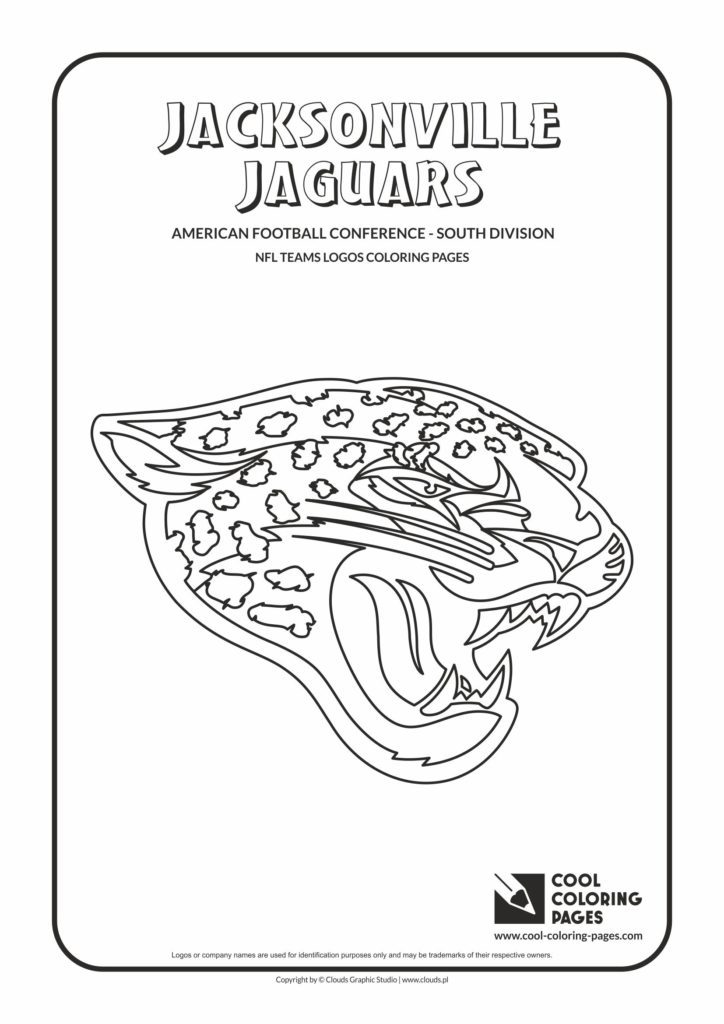 Download Cool Coloring Pages Jacksonville Jaguars - NFL American football teams logos coloring pages ...