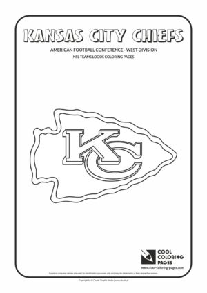 Cool Coloring Pages Kansas City Chiefs - NFL American football teams ...