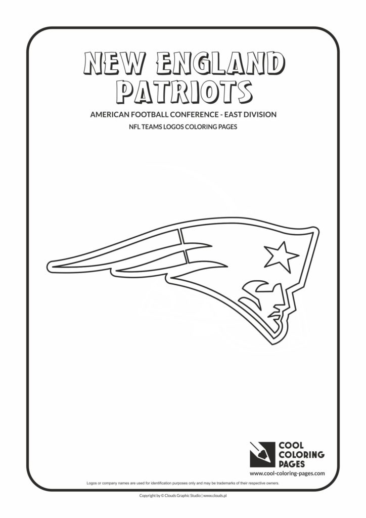 Cool Coloring Pages New England Patriots - NFL American football teams ...