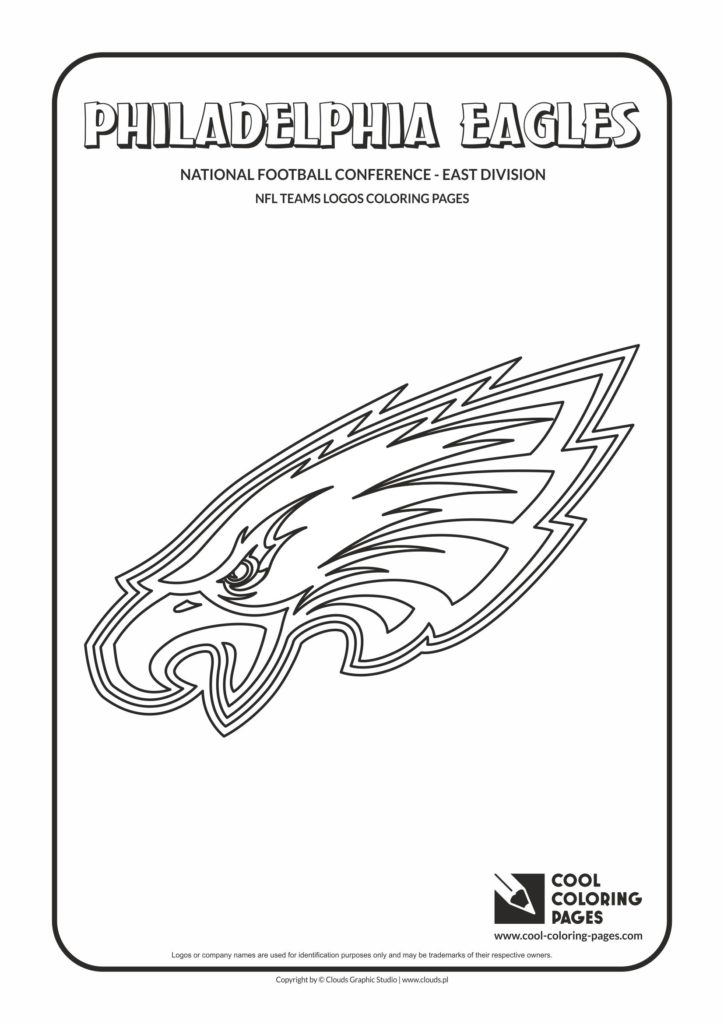 Cool Coloring Pages Philadelphia Eagles NFL American