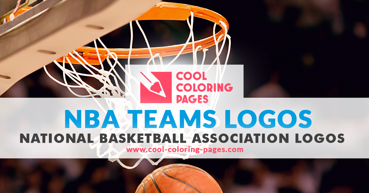 NBA Teams Logos coloring pages | Cool Coloring Pages